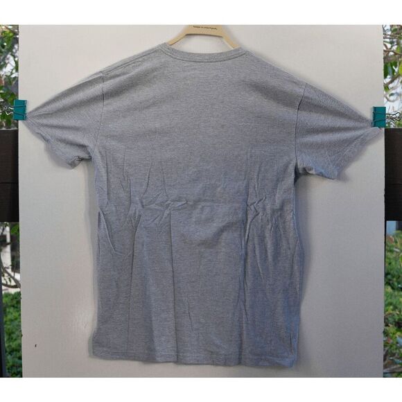 Quiksilver Waves Ocean Beach Gray T-Shirt Size L - Picture 5 of 5